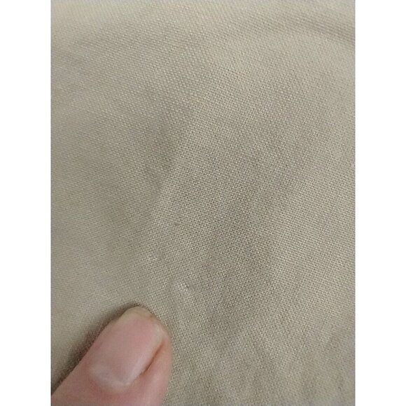 Mens IZOD Seaside Poplin Flat Front Shorts Cedarwood Khaki Size 34W X 10.5L - Picture 14 of 16